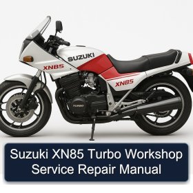 Suzuki XN85 Turbo Workshop Service Repair Manual