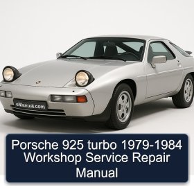Porsche 925 turbo 1979-1984 Workshop Service Repair Manual