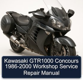 Kawasaki GTR1000 Concours 1986-2000 Workshop Service Repair Manual