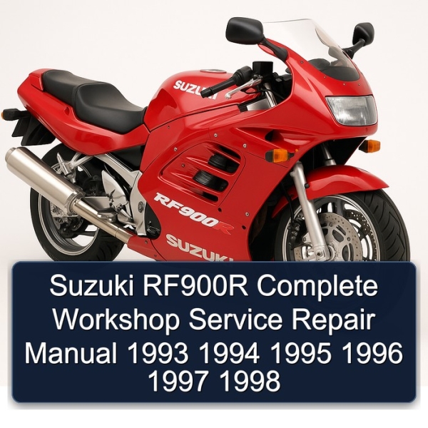 Suzuki RF900R Complete Workshop Service Repair Manual 1993 1994 1995 1996 1997 1998