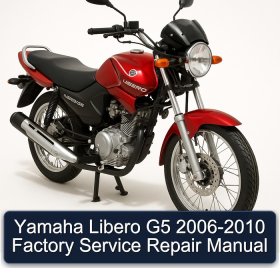Yamaha Libero G5 2006-2010 Factory Service Repair Manual