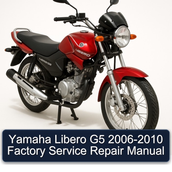 Yamaha Libero G5 2006-2010 Factory Service Repair Manual
