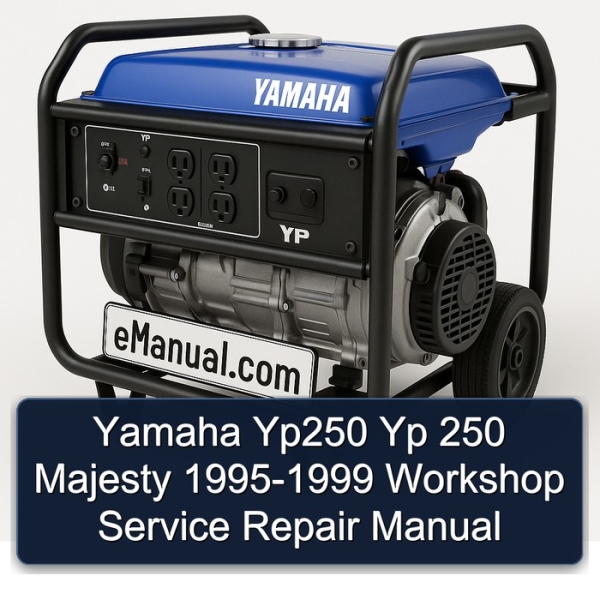 Yamaha Yp250 Yp 250 Majesty 1995-1999 Workshop Service Repair Manual