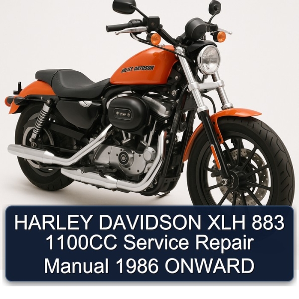HARLEY DAVIDSON XLH 883 1100CC Service Repair Manual 1986 ONWARD