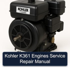 Kohler K361 Engines Service Repair Manual