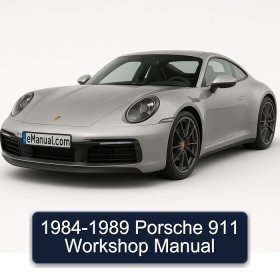 1984-1989 Porsche 911 Workshop Manual