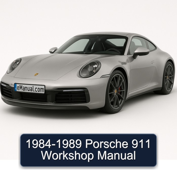 1984-1989 Porsche 911 Workshop Manual