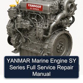 YANMAR Marine Engine SY Series Full Service Repair Manual