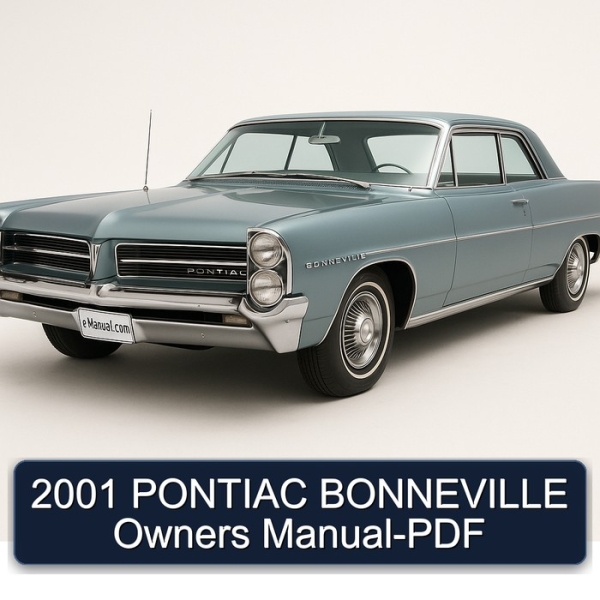 2001 PONTIAC BONNEVILLE Owners Manual-PDF