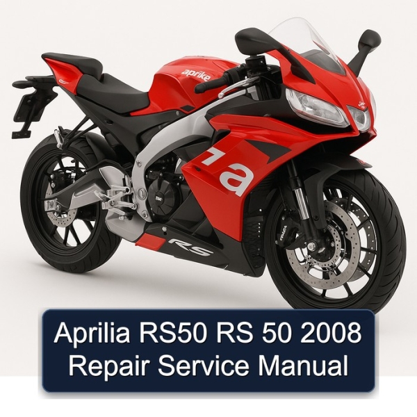 Aprilia RS50 RS 50 2008 Repair Service Manual