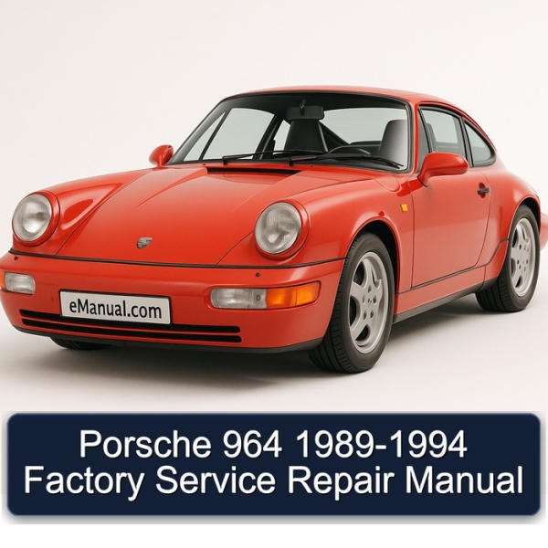 Porsche 964 1989-1994 Factory Service Repair Manual