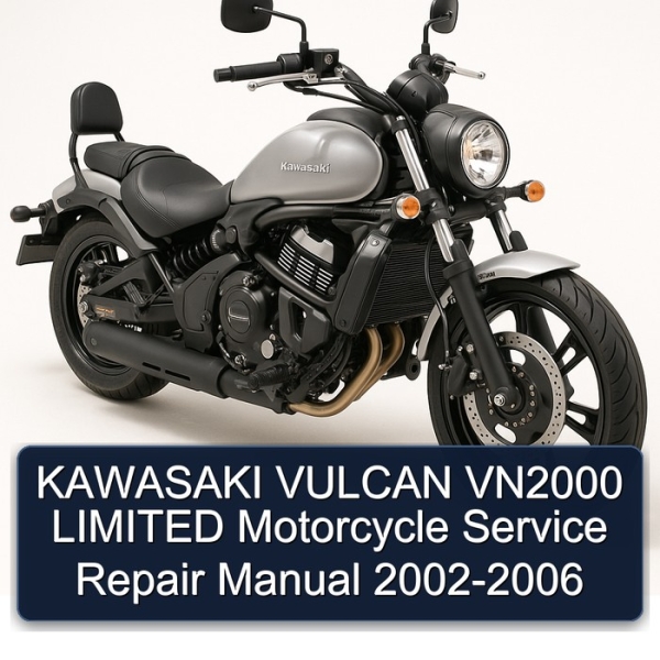 KAWASAKI VULCAN VN2000 LIMITED Motorcycle Service Repair Manual 2002-2006