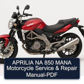 APRILIA NA 850 MANA Motorcycle Service & Repair Manual-PDF