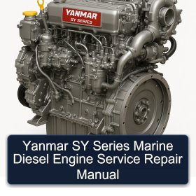 Yanmar SY Series Marine Diesel Engine Service Repair Manual