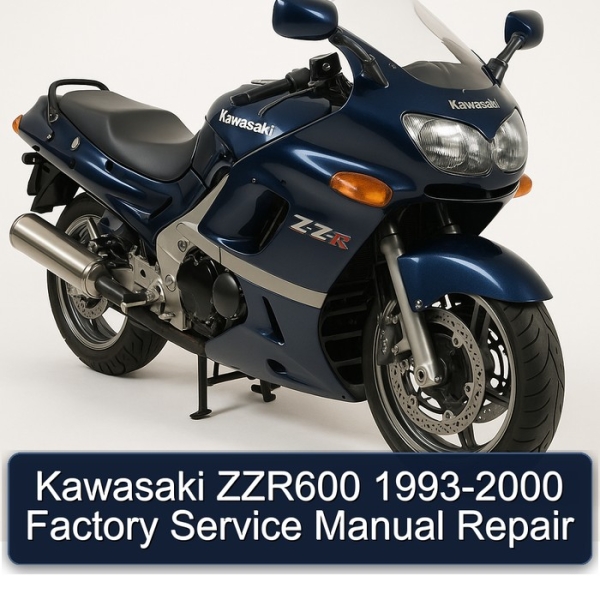 Kawasaki ZZR600 1993-2000 Factory Service Manual Repair