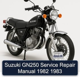 Suzuki GN250 Service Repair Manual 1982 1983