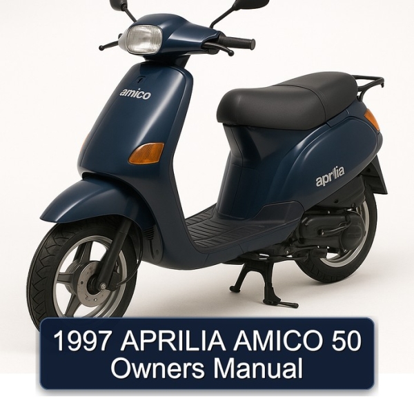 1997 APRILIA AMICO 50 Owners Manual