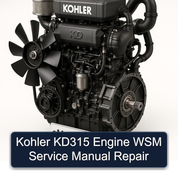 Kohler KD315 Engine WSM Service Manual Repair
