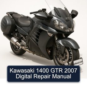 Kawasaki 1400 GTR 2007 Digital Repair Manual