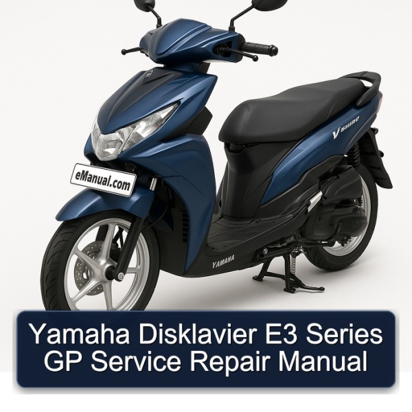 Yamaha Disklavier E3 Series GP Service Repair Manual
