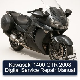 Kawasaki 1400 GTR 2008 Digital Service Repair Manual