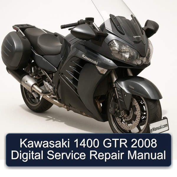 Kawasaki 1400 GTR 2008 Digital Service Repair Manual