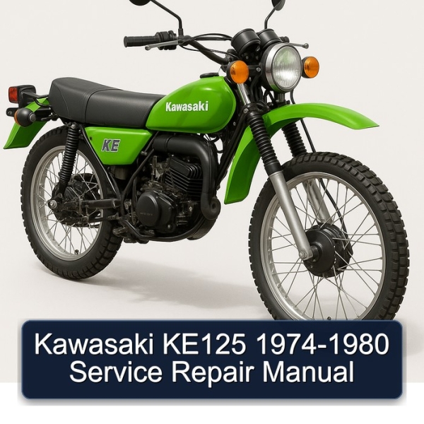 Kawasaki KE125 1974-1980 Service Repair Manual