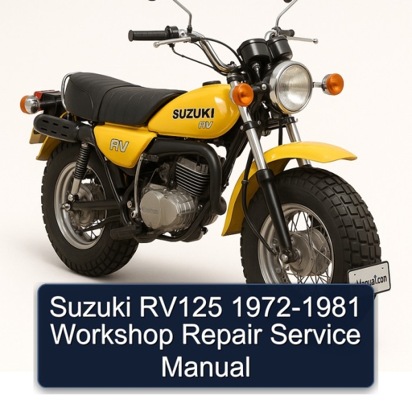 Suzuki RV125 1972-1981 Workshop Repair Service Manual