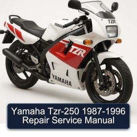 Yamaha Tzr-250 1987-1996 Repair Service Manual