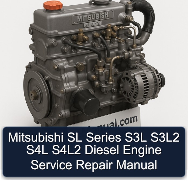 Mitsubishi SL Series S3L S3L2 S4L S4L2 Diesel Engine Service Repair Manual