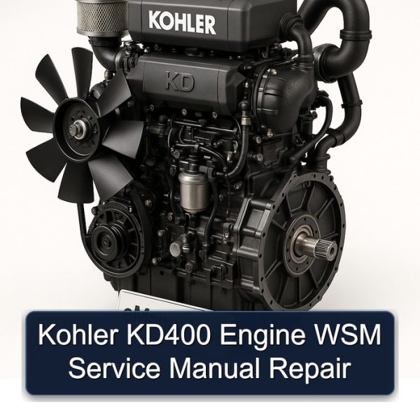 Kohler KD400 Engine WSM Service Manual Repair