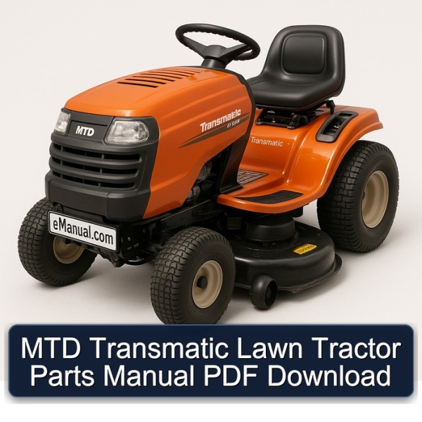 MTD Transmatic Lawn Tractor Parts Manual PDF Download