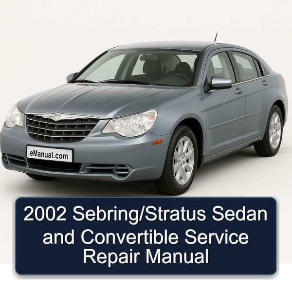 2002 Sebring/Stratus Sedan and Convertible Service Repair Manual