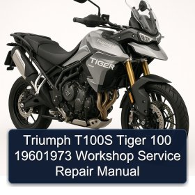 Triumph T100S Tiger 100 19601973 Workshop Service Repair Manual