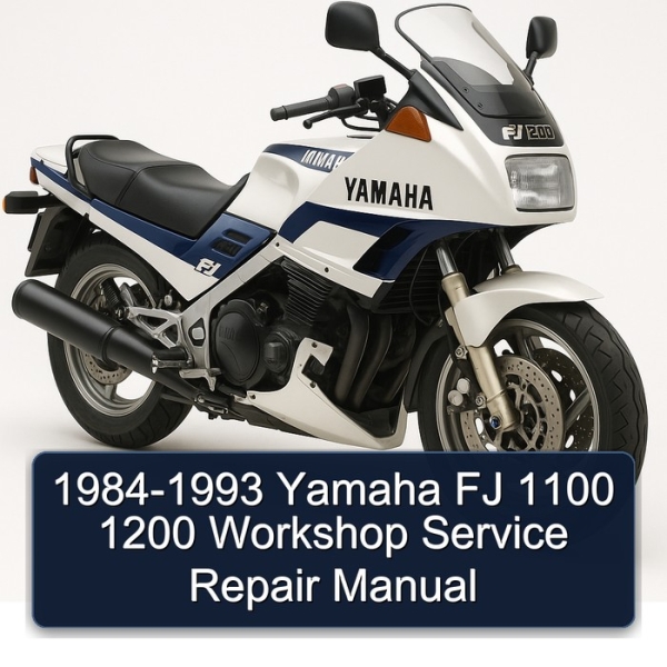 1984-1993 Yamaha FJ 1100 1200 Workshop Service Repair Manual