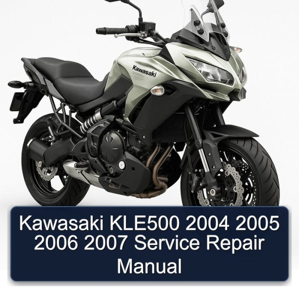 Kawasaki KLE500 2004 2005 2006 2007 Service Repair Manual