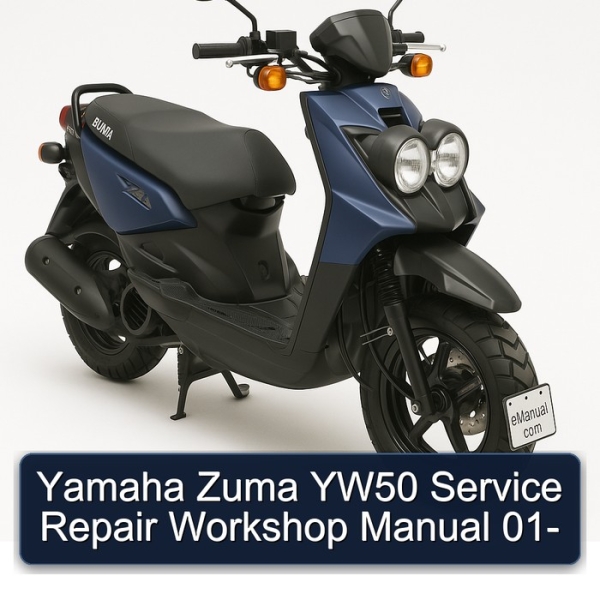 Yamaha Zuma YW50 Service Repair Workshop Manual 01-