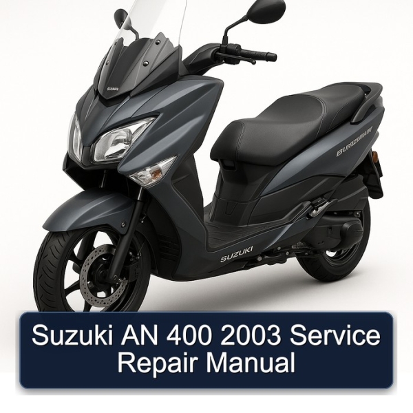 Suzuki AN 400 2003 Service Repair Manual