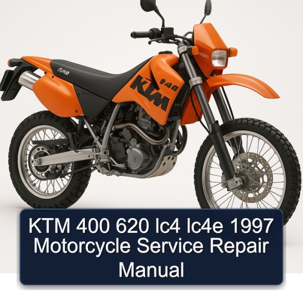 KTM 400 620 lc4 lc4e 1997 Motorcycle Service Repair Manual