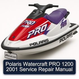 Polaris Watercraft PRO 1200 2001 Service Repair Manual