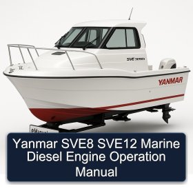 Yanmar SVE8 SVE12 Marine Diesel Engine Operation Manual