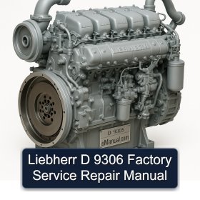 Liebherr D 9306 Factory Service Repair Manual