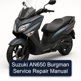 Suzuki AN650 Burgman Service Repair Manual