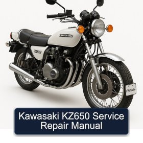 Kawasaki KZ650 Service Repair Manual