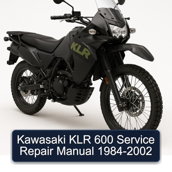 Kawasaki KLR 600 Service Repair Manual 1984-2002