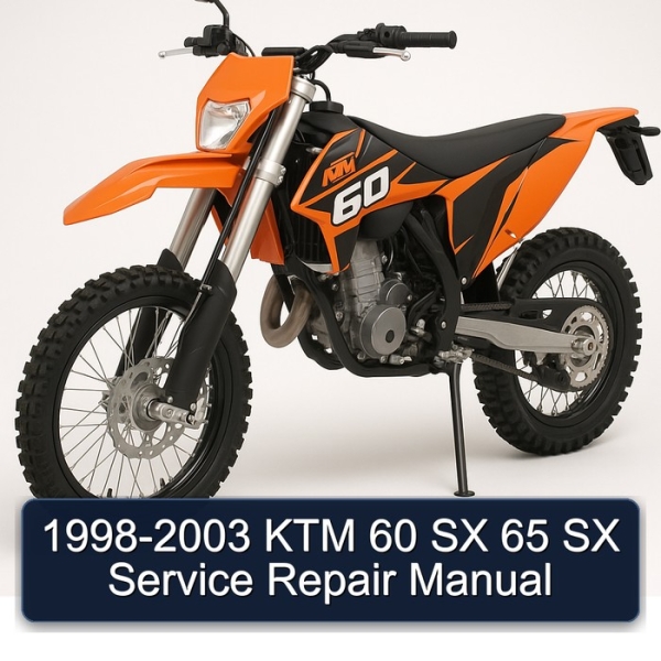 1998-2003 KTM 60 SX 65 SX Service Repair Manual