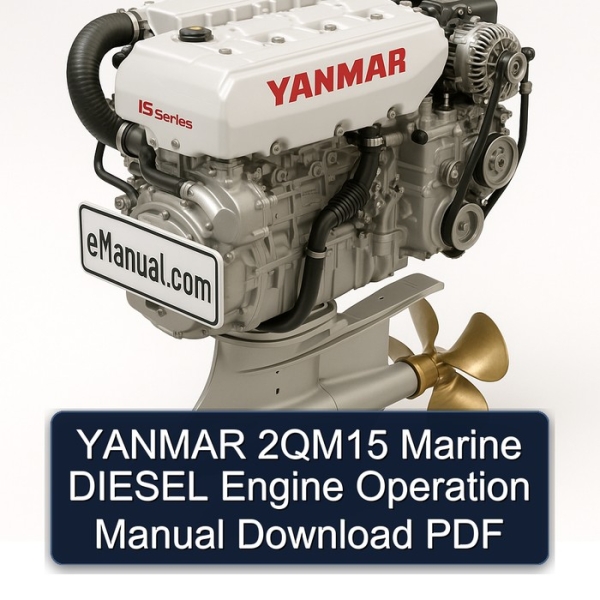 YANMAR 2QM15 Marine DIESEL Engine Operation Manual Download PDF