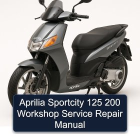 Aprilia Sportcity 125 200 Workshop Service Repair Manual