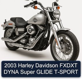 2003 Harley Davidson FXDXT DYNA Super GLIDE T-SPORT