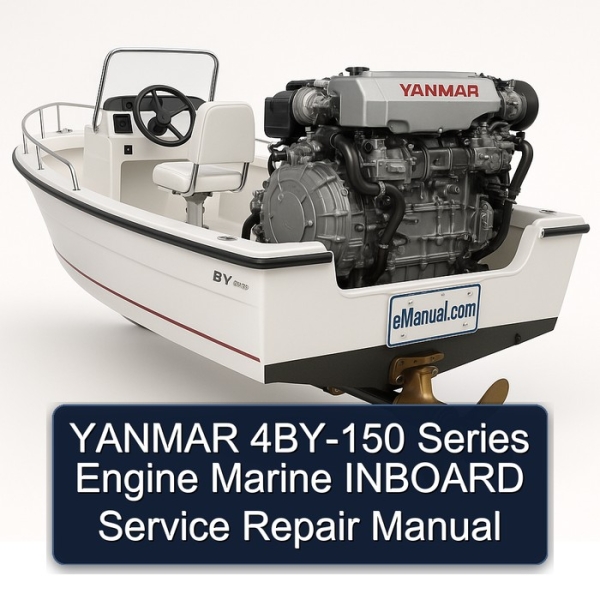 YANMAR 4BY-150 Series Engine Marine INBOARD Service Repair Manual